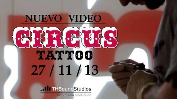 Circus Tattoo | Nuevo vídeo 27/11.

Deno X Jesús Cuesta X Bueno X Raro.

THSound. Kids Love Ink!