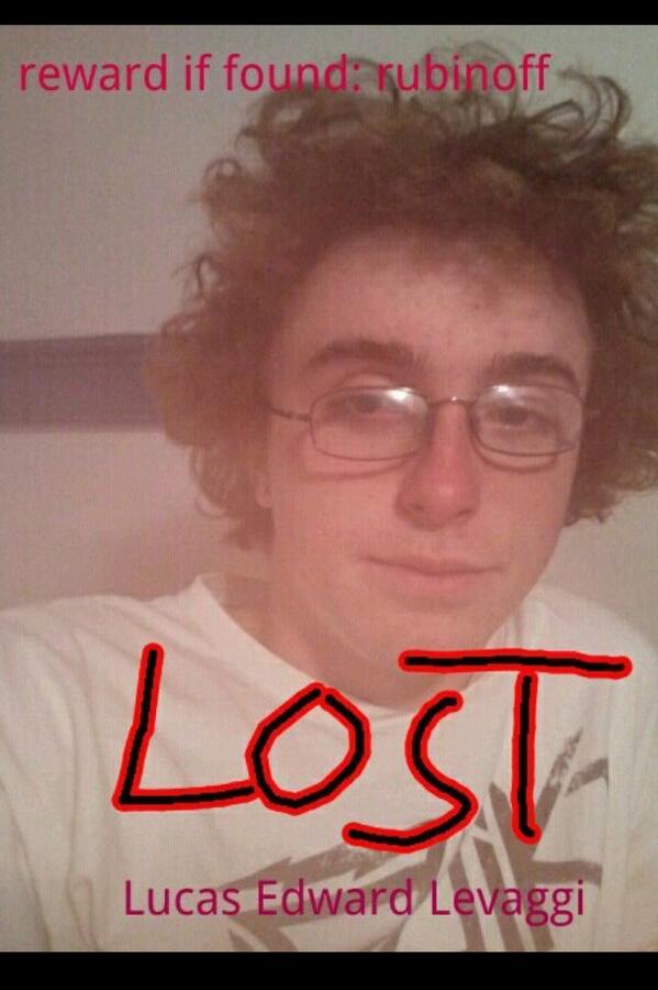 Nickgourdin7's tweet photo. please someone just help me find him #2years http://t.co/KD0MwvtZVe
