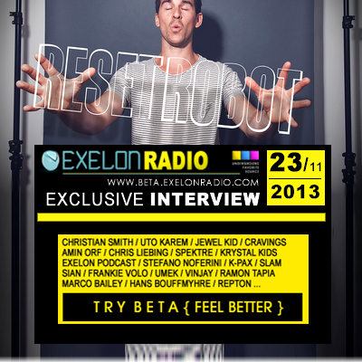 ExelonRadio's tweet photo. @ExelonRadio @ResetRobot EXCLUSIVE INTERVIEW : 24th November 2013: http://t.co/8NPVYEL6Mq http://t.co/ITfgbNTefT