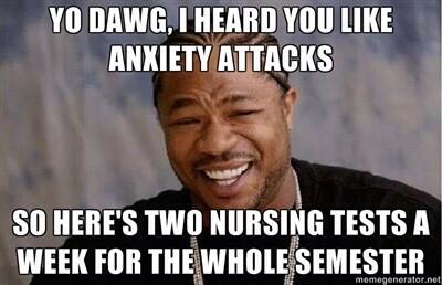 Midwest_SN's tweet image. So true #anxiety #NursingSchoolProbs #testsontests