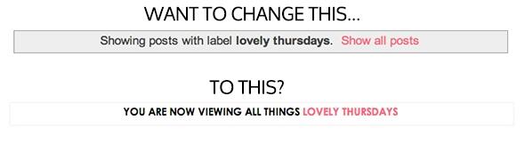 rekitanicole's tweet image. #BloggerTutorial: Change the &quot;Showing Posts with Label&quot; Header. bit.ly/IneXag