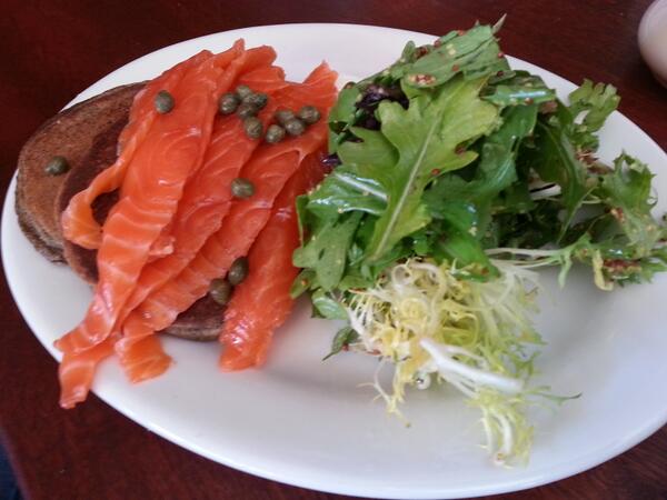 Oh just fuck off. RT <a href="/morrowchris/">ChrisMorrow @Comic_con Curator</a>: Gravlax with buckwheat pancakes #brooklyn #grand @janelerner #food ”