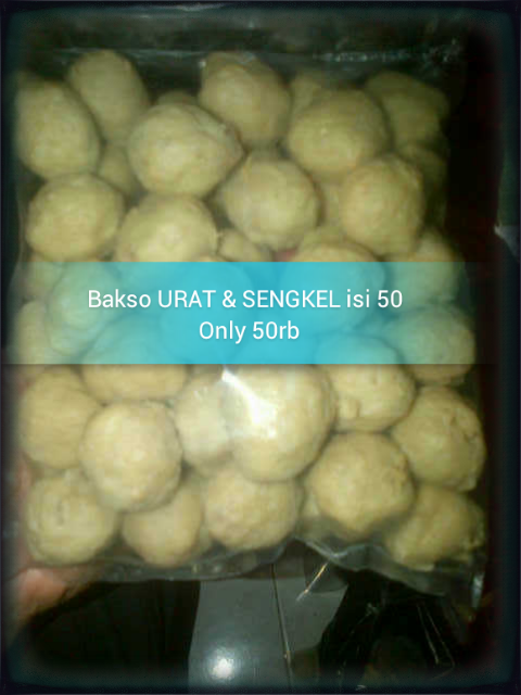 Bakso URAT &amp; SENGKEL isi 50 Only 50rb, For Fix Order Text us / Wassup 081287805352