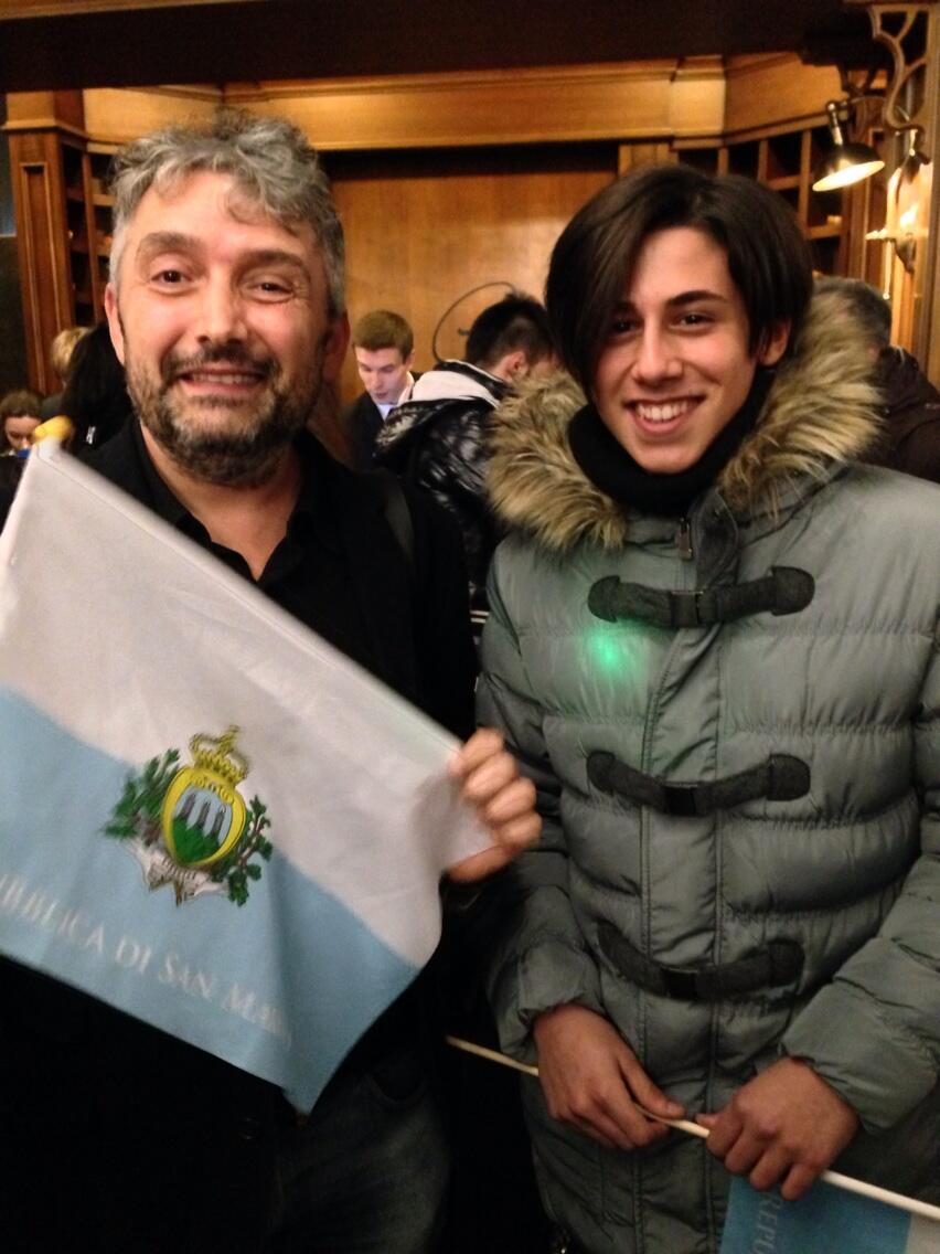 Michele Arrives In Kiev