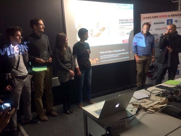 jeanfidu94's tweet photo. Prix Acadomia, grand prix du jury attribué à #OCopenedu à Métamorphe. http://t.co/ivnuFUi4Fi