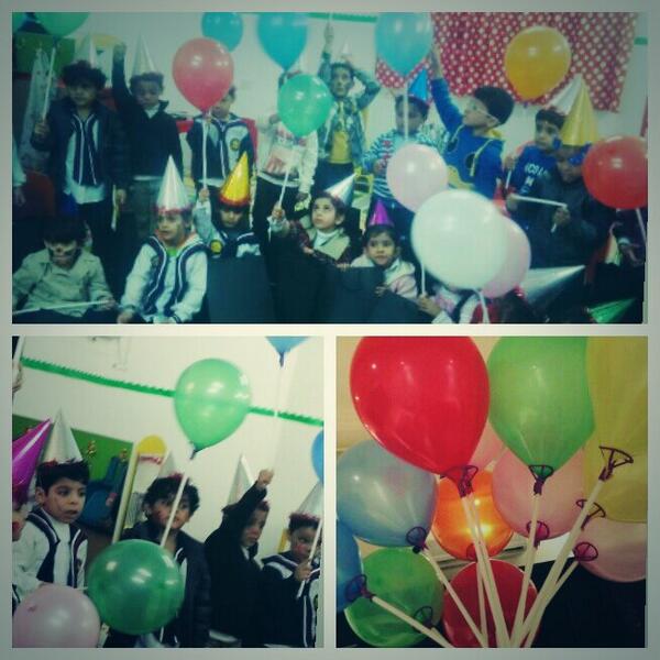MathOCM's tweet image. توزيع البالونات على الاطفال ♡♡