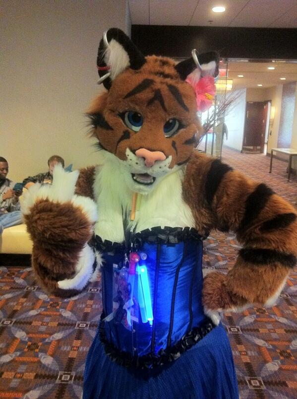 swizzyeen's tweet image. MFF2013 is nearly over. .@MiezeTiger says: &quot;Fuck that!&quot; But she shall be back next year for more!  #mff2013