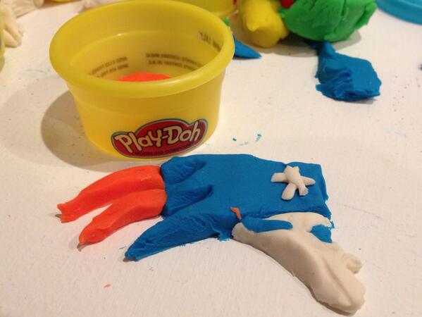 tones718's tweet image. Go @Patriots !!
#playdoh #nfl