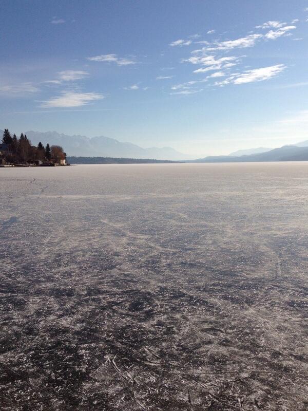 kirstensage's tweet image. Mom has been sending pictures of the lake. Get excited people.