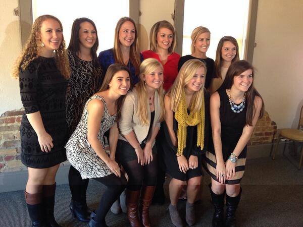 ...and in with the new. Congratulations to the 2014 Exec members!