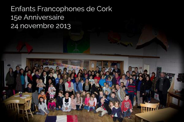 CynNour's tweet photo. Tada! #Cork's Francophone community gathered for the launch of #PardonMyFrench + 15th years of l'EFC this afternoon. http://t.co/oL8vsDgjkz