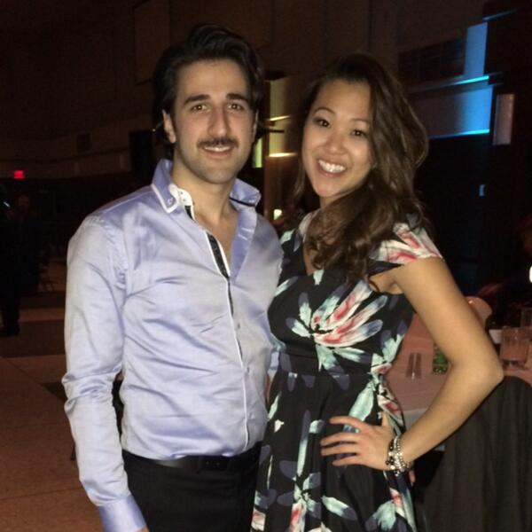 Dressed up the stauch last night with my beautiful girlfriend