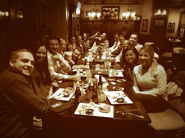 Great time tonight celebrating @abarclay10 #30th Bday with friends & fam @ #ThePubNashville #YourOld