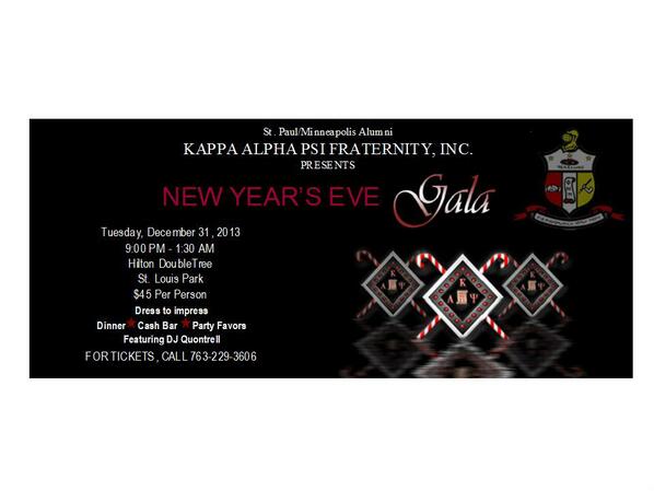 That's riiiiight! The Kappas are hosting New Year's Eve.