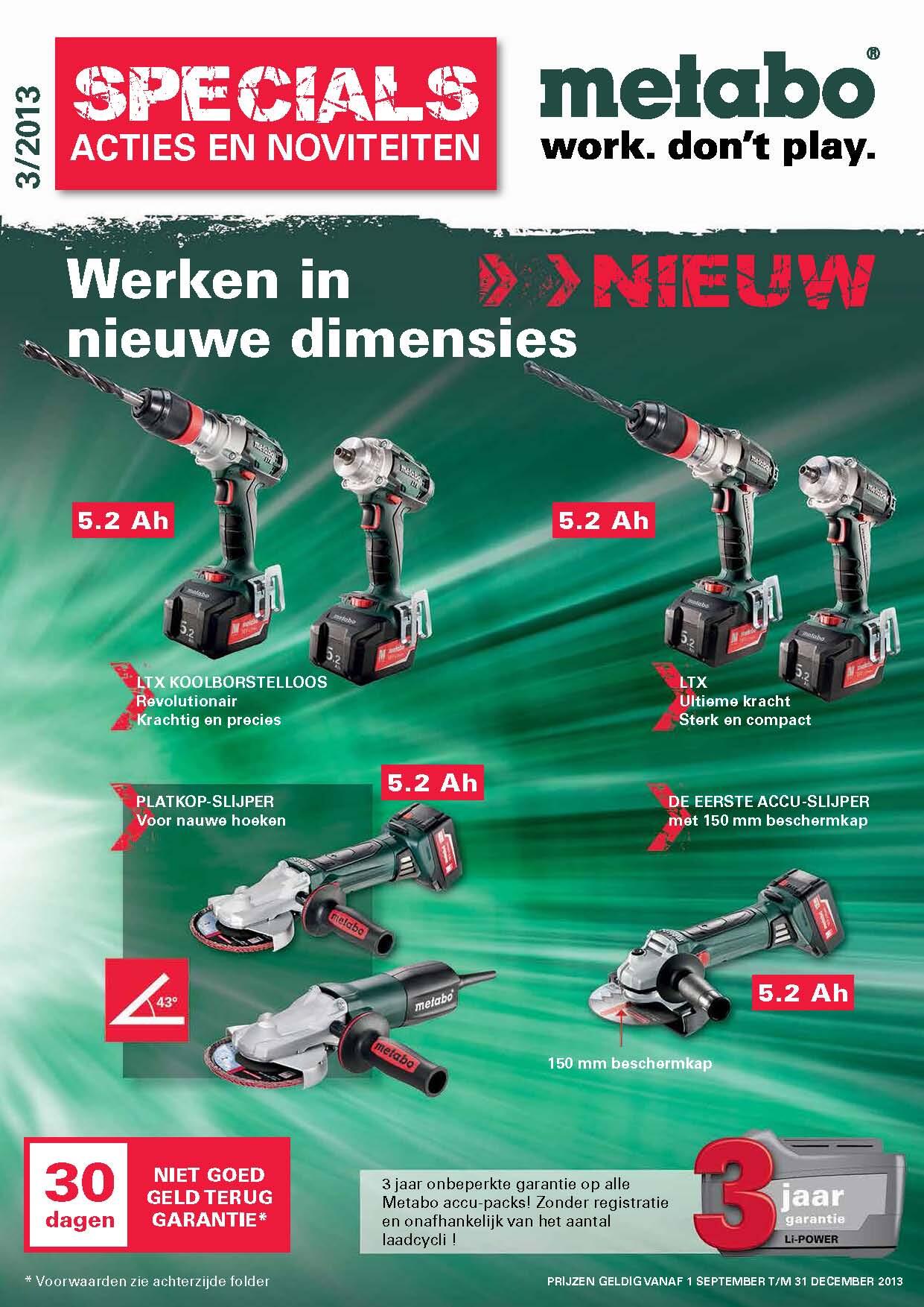 Metabo Nederland on Twitter: \"Heeft u de #Metabo Specials #folder al ...