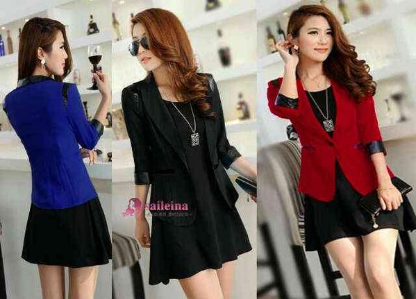 liedhya27's tweet image. "@ibelzshop: @upsnita Biru seperti ini sis :) merah nya habis.. http://t.co/ZdBd4RTZnN" ini nmax blazer apha sis