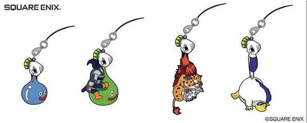 Square Enix Official Goods ドラゴンクエスト モンスターパレードグッズ第1弾その1 つまんでラバーストラップセット がオフィシャルショップ限定で登場 ハンドがつまんだ状態のモンスター4種セットです ご予約はこちらからhttp T Co Bspbqldjbt Http