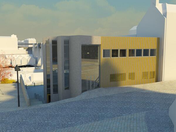 DanielJWright01's tweet image. An external render of the north-facing façade of my building.  @campusBIM #BIM #REVIT