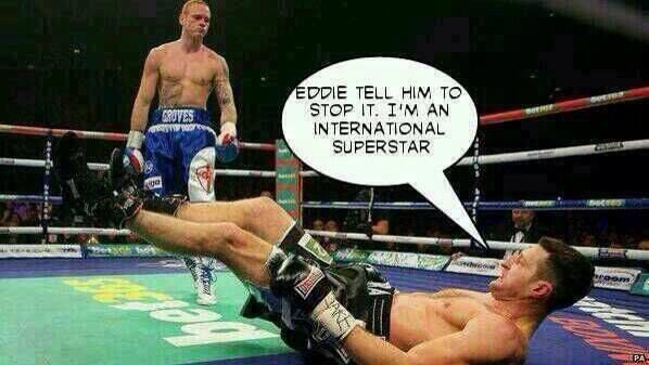 bangtidyvern's tweet photo. @StGeorgeGroves unbelievable talent mate!! You was robbed plain and simple! Head up future world champion http://t.co/VeJfREFYIo