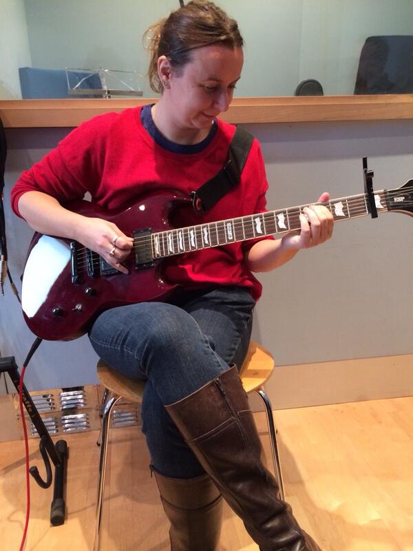 stevankrakovic's tweet photo. @bobbing rocking out at the studio today... Great session! http://t.co/DDNxXvWy2m