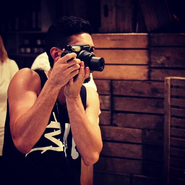BLOODMIX_'s tweet image. @311HARDY at work in his #MADE2CREATE Vest. COMING SOON.