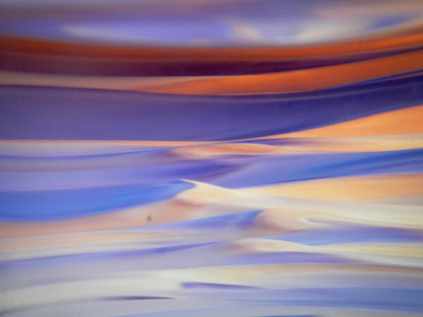 An image of my computer monitor through a glass of water. Happy #Monday  #projectlife365   #abstract