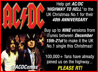 Please RT to tell the world about #ACDCxmas