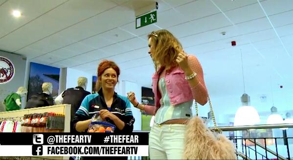 TheFearTV's tweet image. @thehilaryrose Irinka attempts to buy some new balls for her show #pingpong #PEWH! #thefear