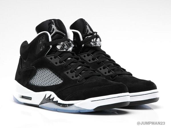 retro 5 black