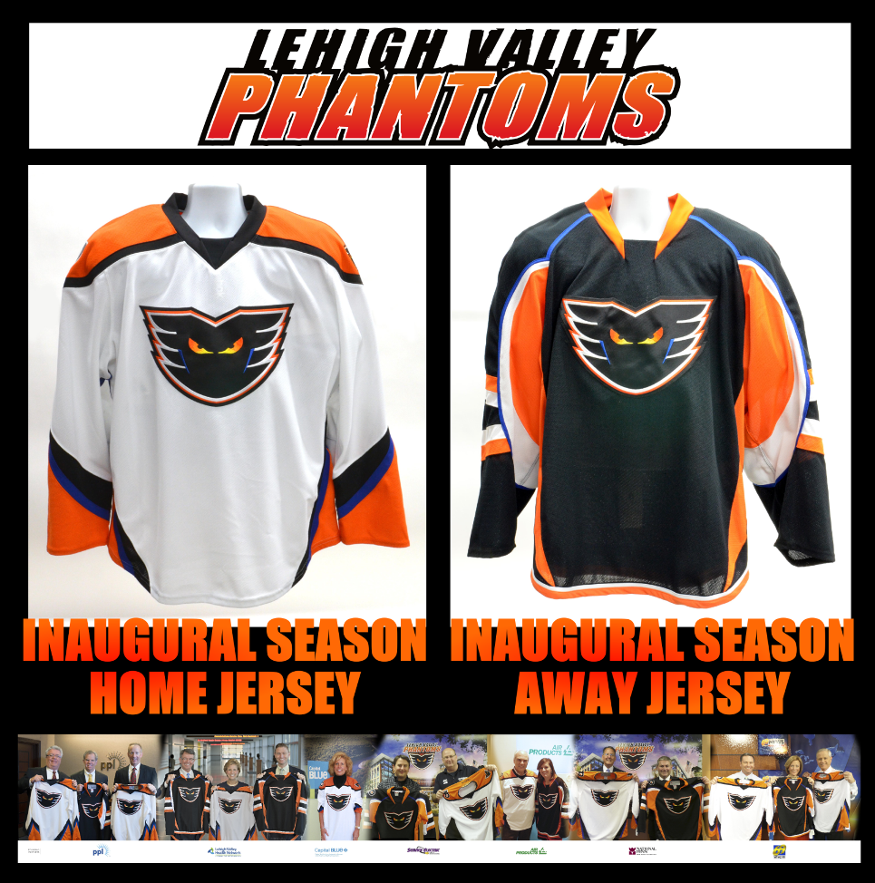 phantoms game worn jersey