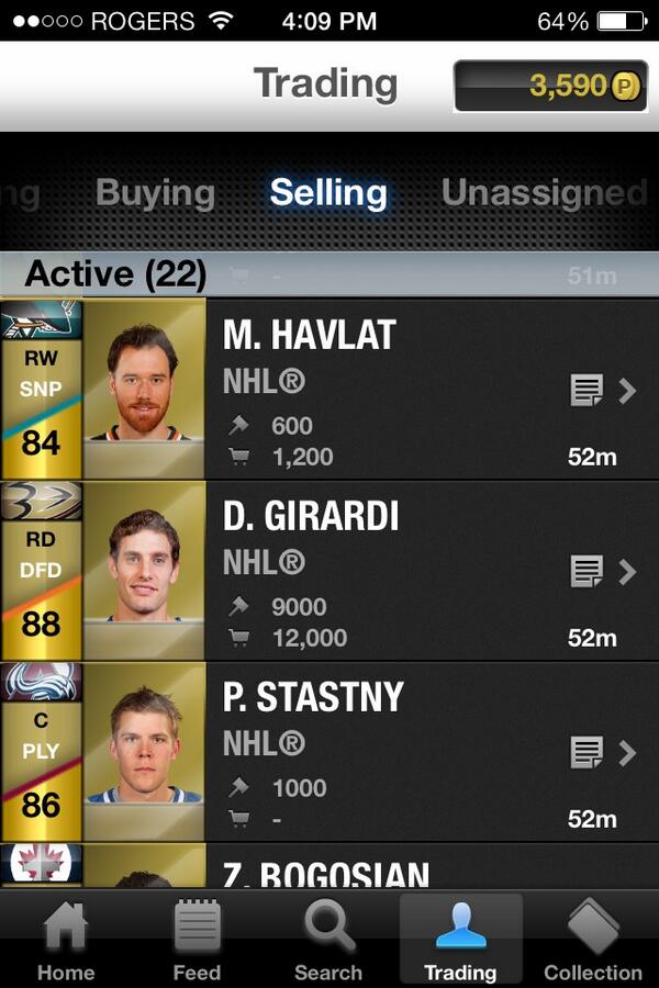 _HUT_TRADER_'s tweet photo. Selling whole ultimate team, GT:Coccari    @NhlHut13 @NHLHUT @NHLHUTDEALS please rt http://t.co/vBL3ZNsWgr