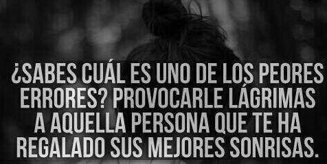 MejoresTwits's tweet image. Uno de los peores errores: