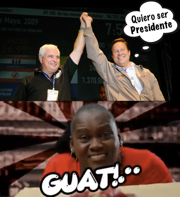 arnulfistas's tweet photo. ¡Quiero ser Presidente! #Guat http://t.co/RQgwbTE9Ov