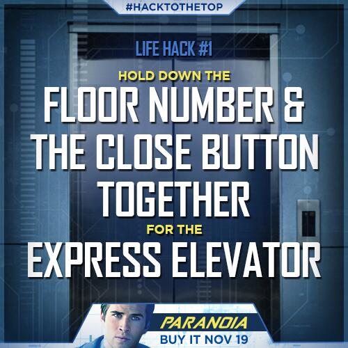 ParanoiaMovie's tweet photo. Hack your job, hack your brain, hack your life. Visit Tumblr to Hack Your Way to The Top! http://t.co/PbFi2mS0QZ | http://t.co/RLUYae5yXZ