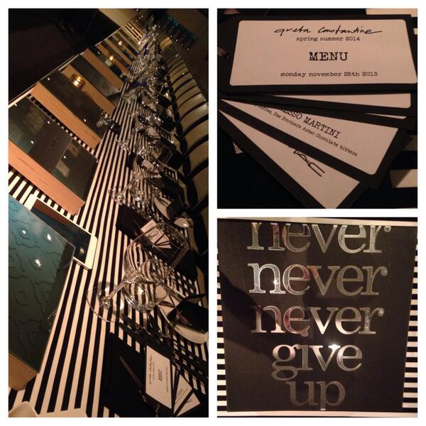 The stage is set for the <a href="/gretconstantine/">Greta Constantine</a> Spring '14 preview! #StoliVIP