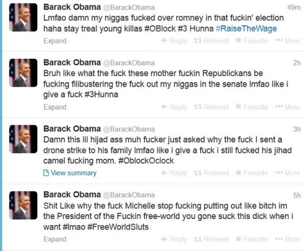 DidTheySayIt's tweet image. President Obama getting a bit heated.