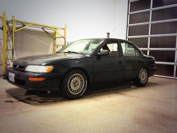 ChadReitz's tweet photo. @THabel27 @macleankennedy here she is boys, on beamer rims, chopped springs. http://t.co/TXBzu6fTr0