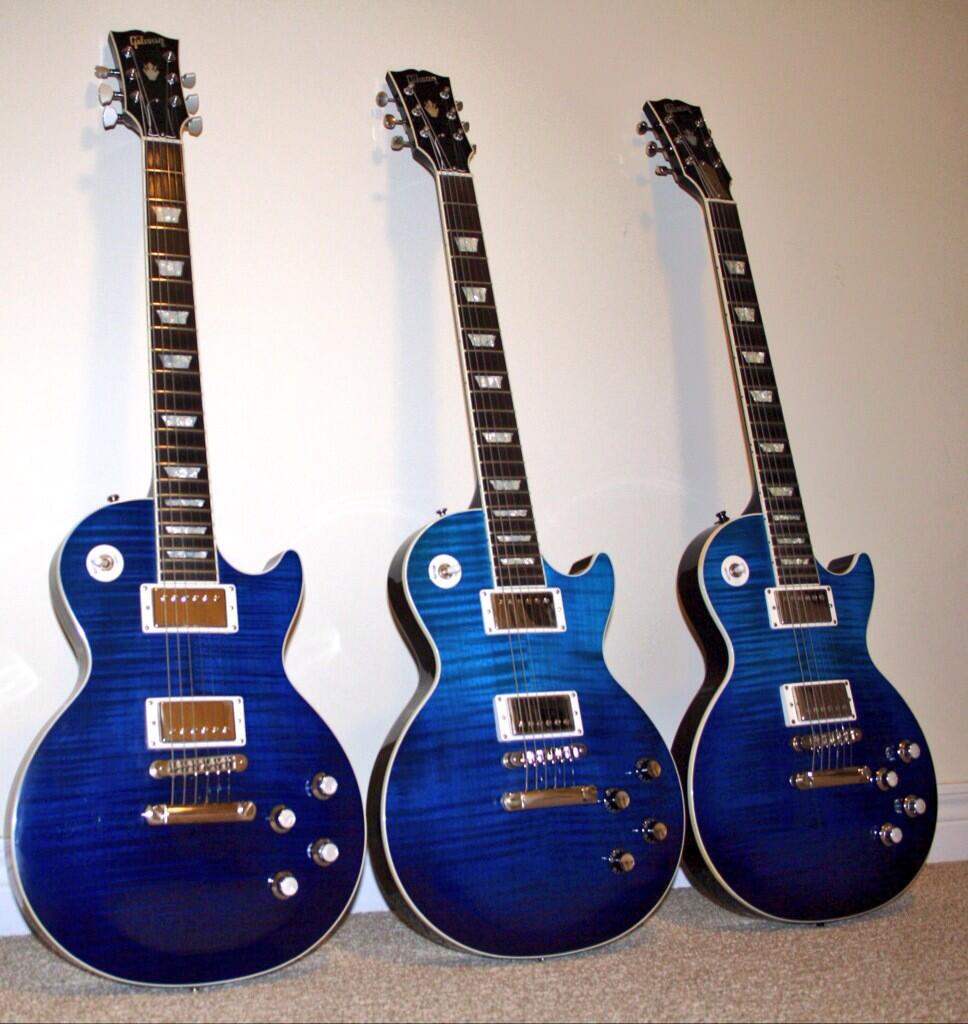 Gibson les paul 2024 midnight manhattan blue