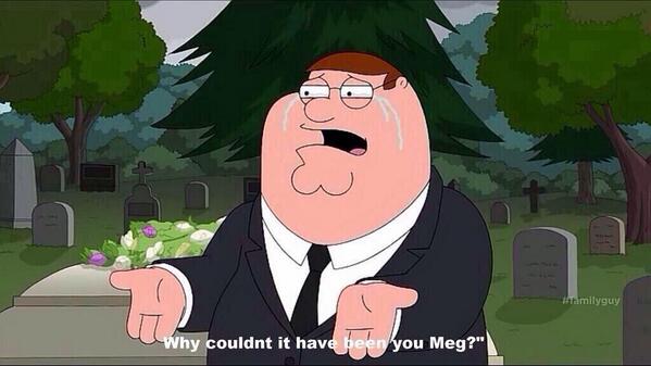 RubinReport's tweet photo. I think this sums of most people's feelings about #FamilyGuy killing off #BrianGriffin. http://t.co/vIAxVeusJS