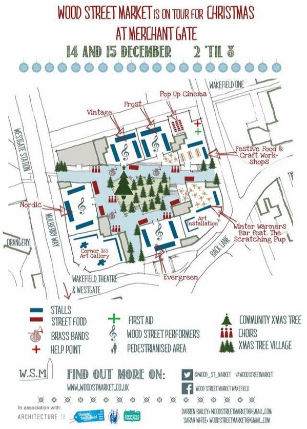 ARCHITECTURE1B's tweet image. Here&apos;s the details of the #wsmxmas market we are helping to organise