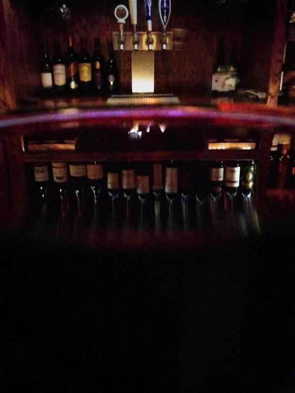 casperscreation's tweet photo. Wine bottle reflection from inside my glass of @MenageaTrois.......so artsy! http://t.co/eoN0Q2tcLa