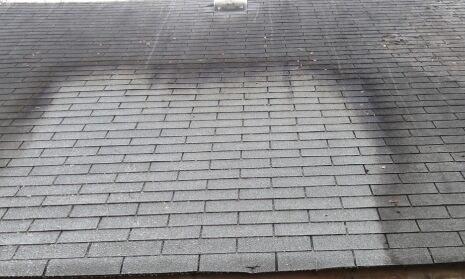 AllWashedUpNow's tweet image. Look at what we can to to a very dirty roof.  No need to replace it, just wash it.  Call All Washed Up 434-841-9889