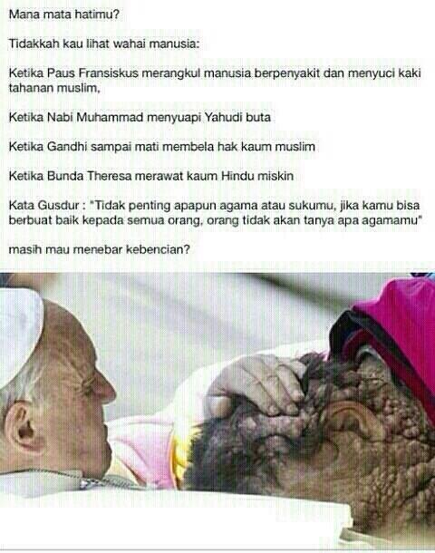 edukotor's tweet photo. Karena rasa kemanusiaan hanya memerlukan nurani. :) http://t.co/w1LlTXZJc6
