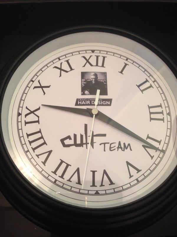 CC_CultTeam's tweet photo. Look at our fab new clock! ;) http://t.co/5nrF0JpGty