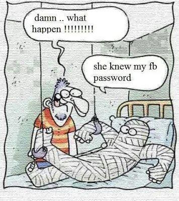 techforever's tweet image. Keep your #Facebook secure - #techforever #humour