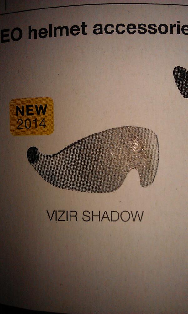 New Petzl Vizir Shadow for Verex and Alveo helmets, due 2014