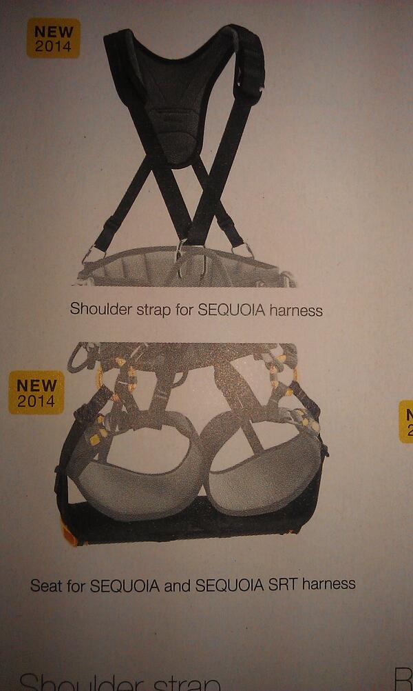New Sequoia Shoulder straps and Seat due 2014
