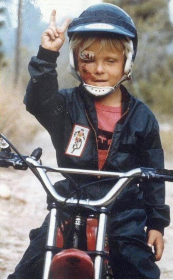 RealManStuff1's tweet image. What a badass little #man