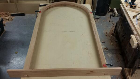 Perfect__Fit's tweet image. Semi circular headed door frame nearly there.