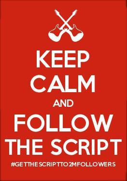 mornrose's tweet image. @thescript @TheScript_Danny #TheScriptFamily #GetTheScriptTo2MFollowers